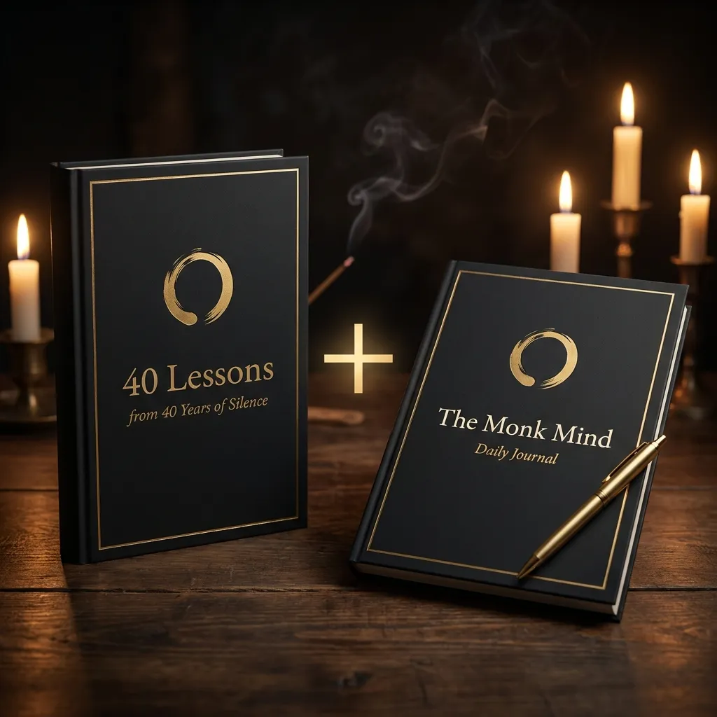 The Complete Monk Mind Collection — 40 Lessons ebook and The Monk Mind Daily Journal bundle